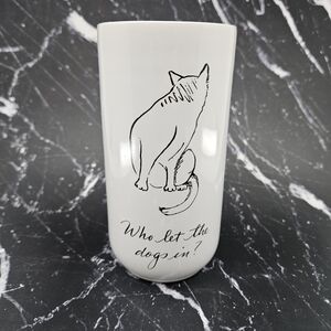 Punch Studio Who Let The Dogs In Tumbler 11 FL Oz - New